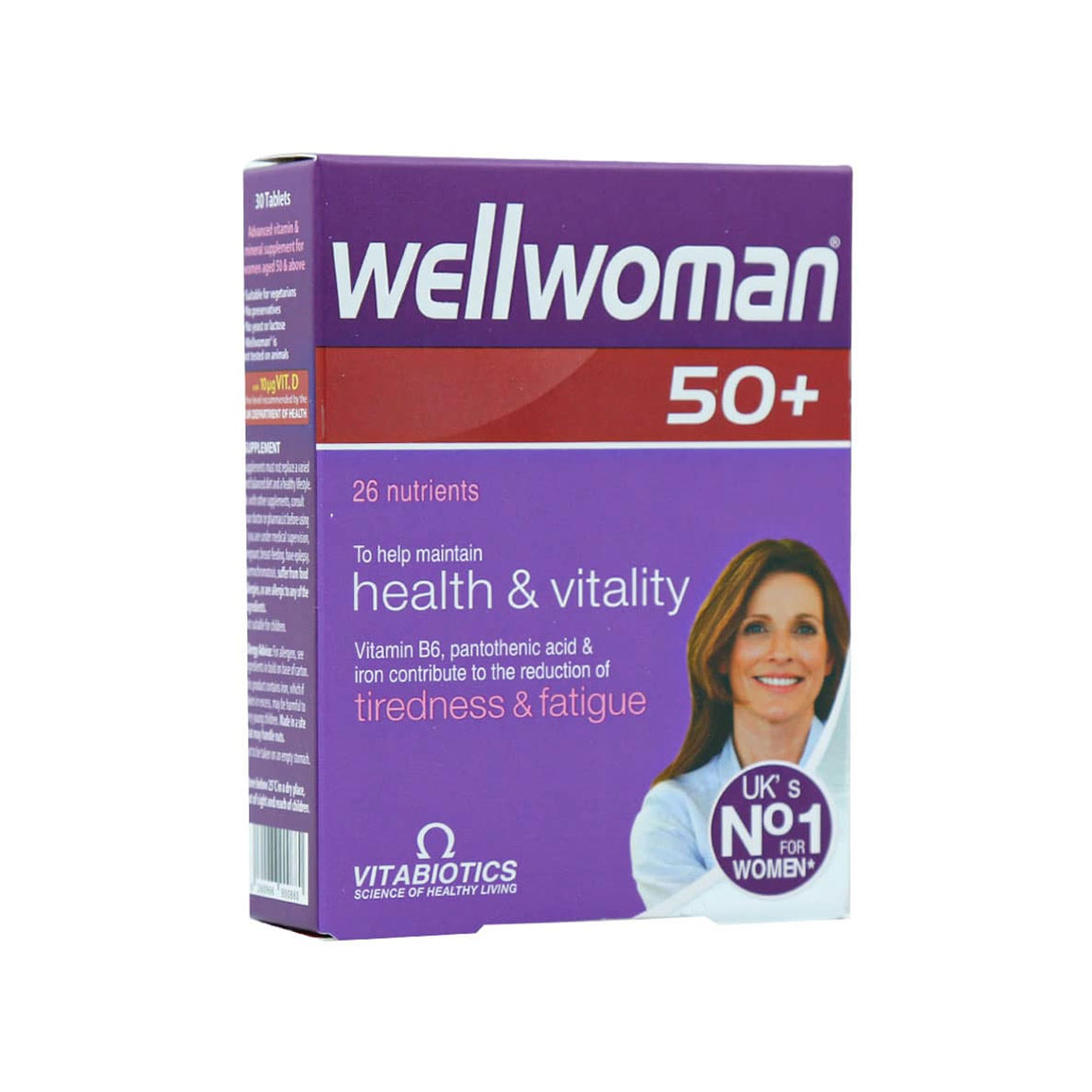 قرص ول وومن مناسب بالای 50 سال بسته 30 عددی