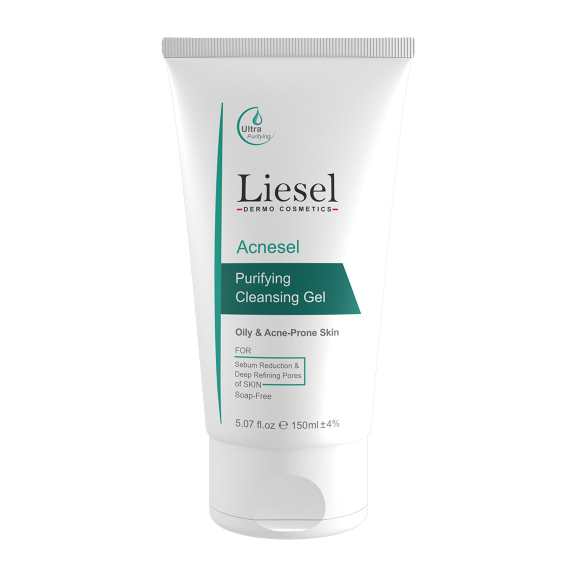 ژل شست و شو صورت مدل Acnesel مناسب پوست چرب و دارای آکنه حجم 150 میلی لیتر