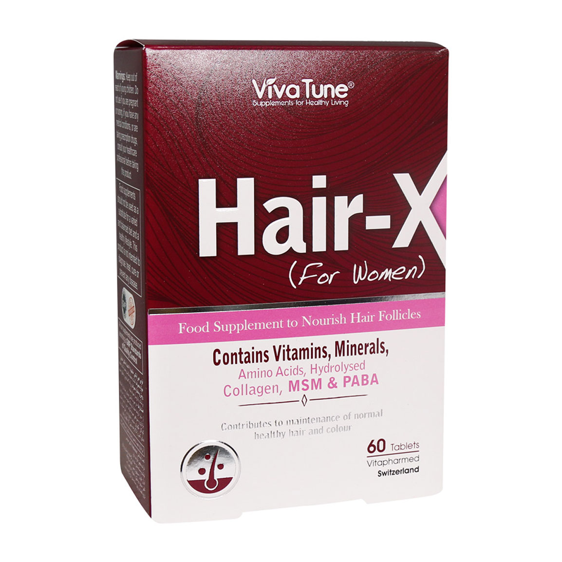 قرص هیر ایکس بانوان بسته  60 عددی