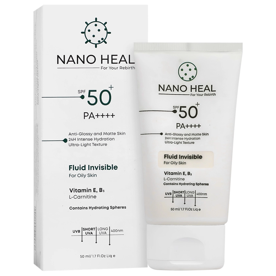 فلوئید ضد آفتاب پوست چرب SPF50