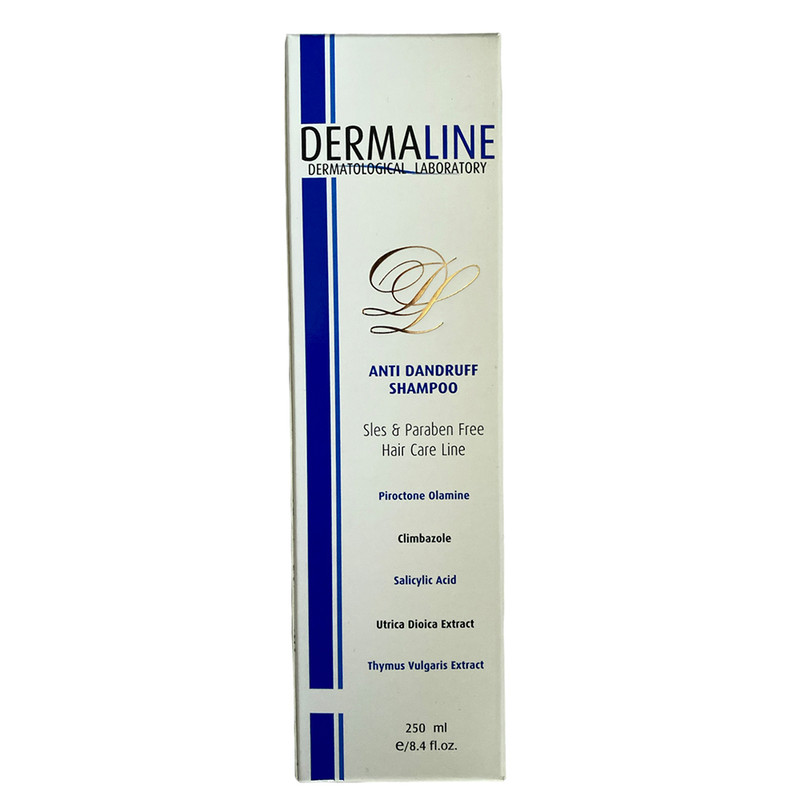 درمالاین شامپو ضد شوره درمالاین 250 میلی لیتری