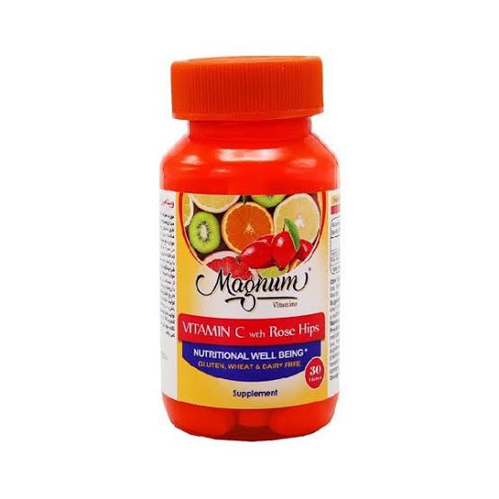 ویتامین سی رز هیپ مگنوم Vitamin c rose hips