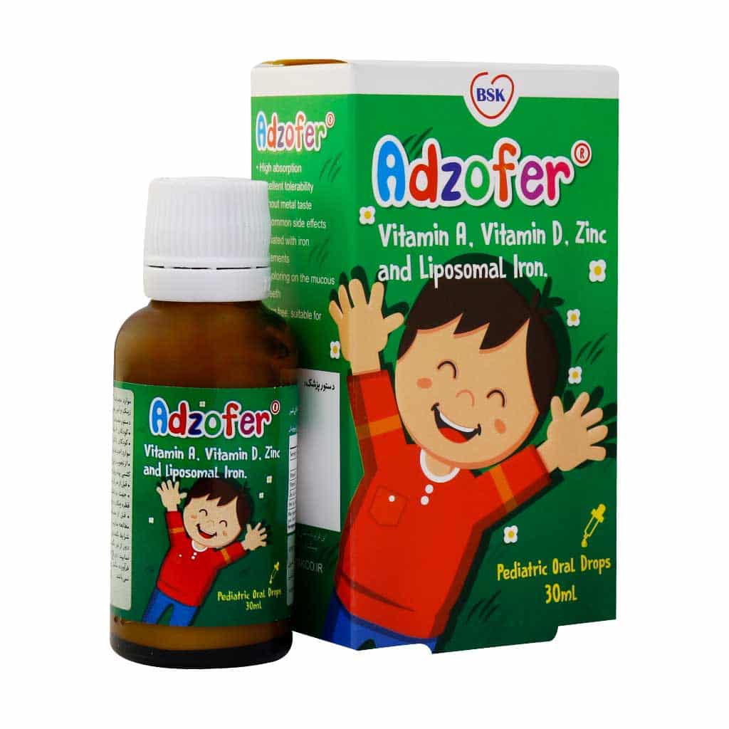 ادزوفر ۳۰ میلی لیتر Adzofer 30 ml