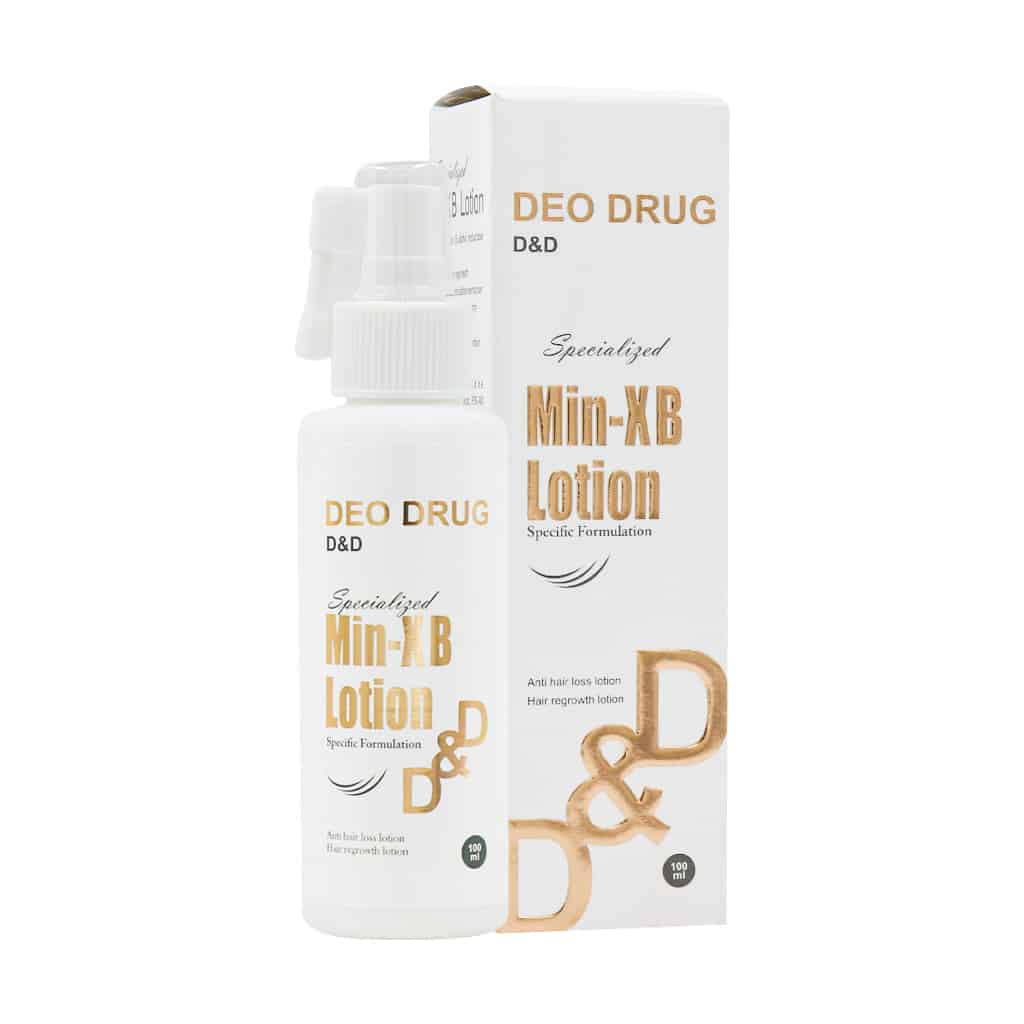 لوسیون تقویت کننده مو مدل Min-Xb دئودراگ 100 میلی لیتر DeoDrug Min Xb Hair Lotion 100 ml