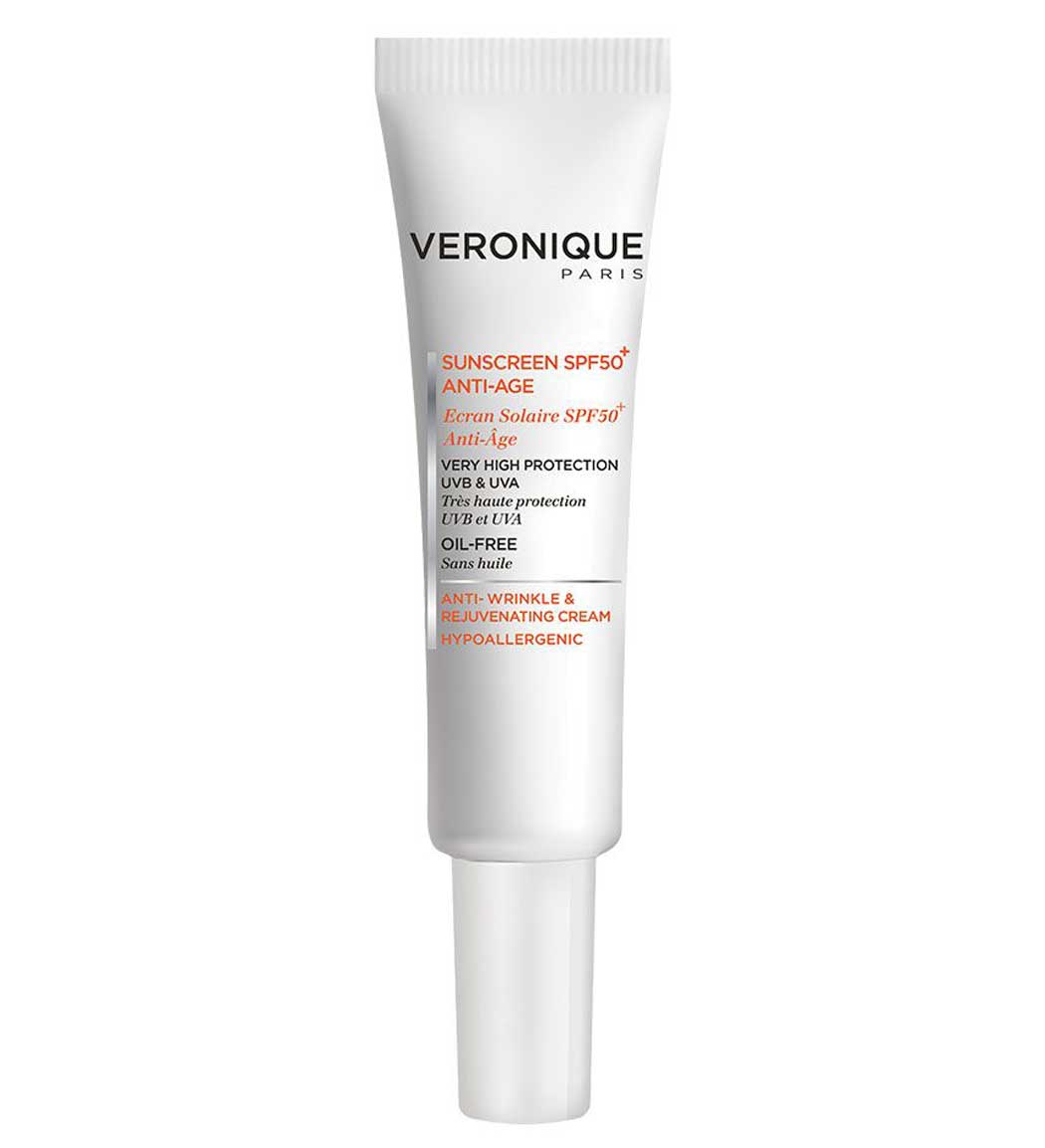 کرم ضد آفتاب و ضد چروک فاقد چربی SPF50 حجم 40 میل