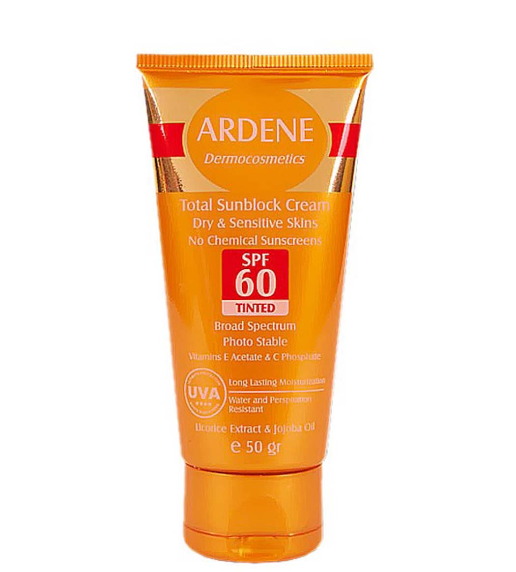 کرم ضد آفتاب  رنگی اس پی اف 60