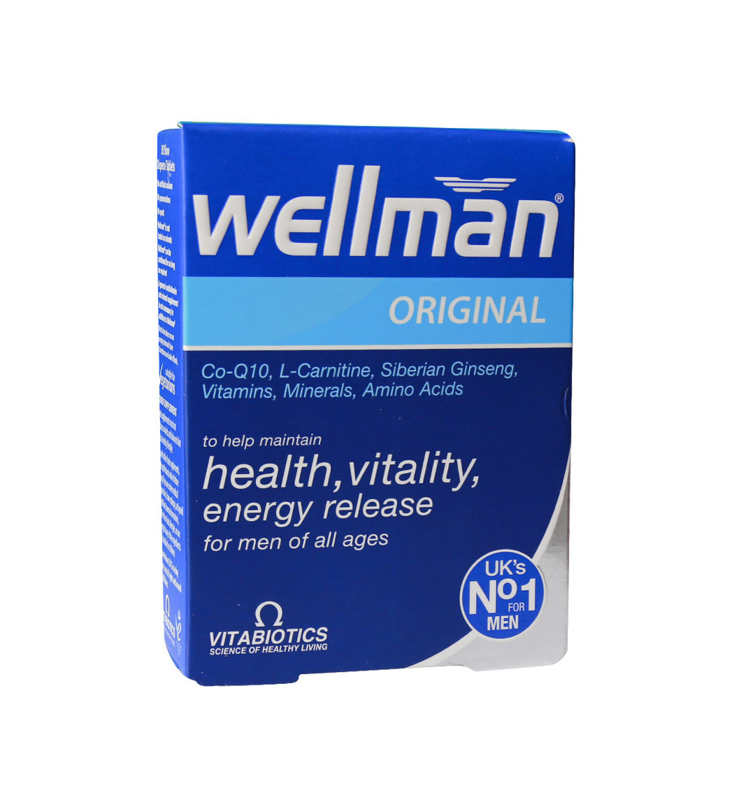 قرص Wellman Original مخصوص آقایان بسته 30 عددی