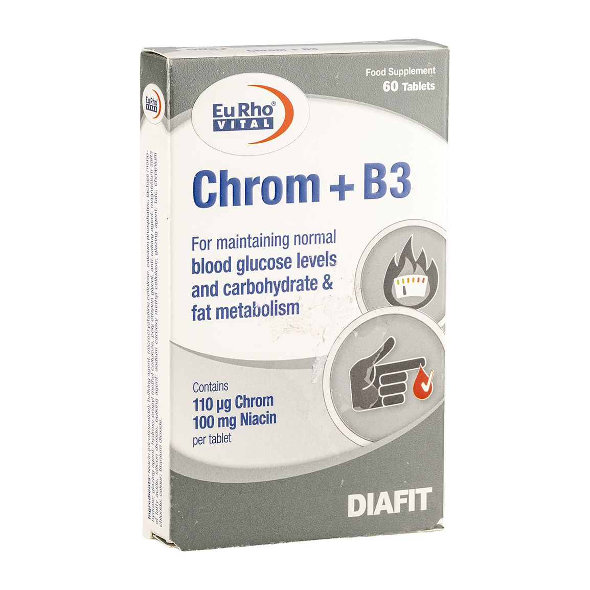 قرص Chrom + B3 بسته 60 عددی