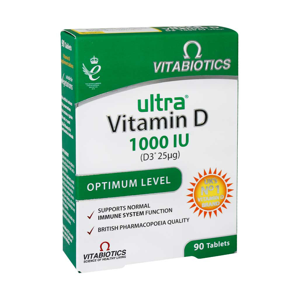 قرص Ultra Vitamin D3 بسته 90 عددی