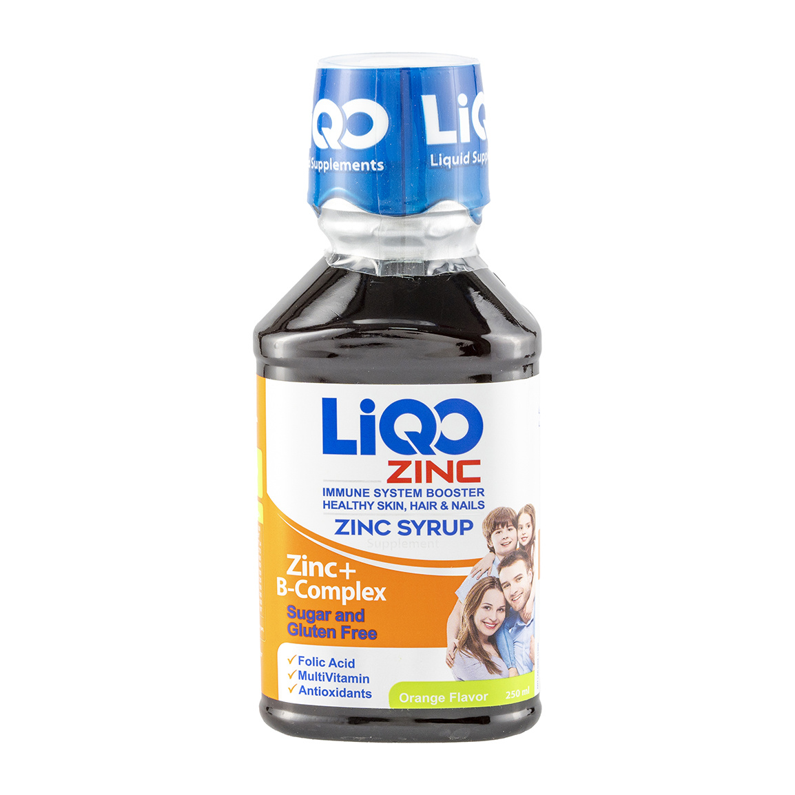 شربت Liqo Zinc حجم 250 میلی لیتر