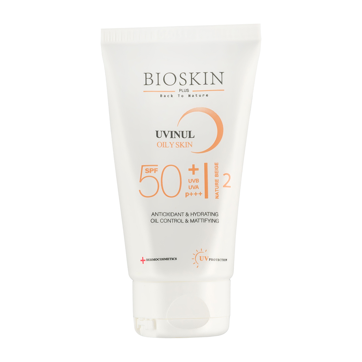 کرم ضد آفتاب رنگی با SPF50 مناسب پوست چرب و مختلط حجم 40 میلی لیتر