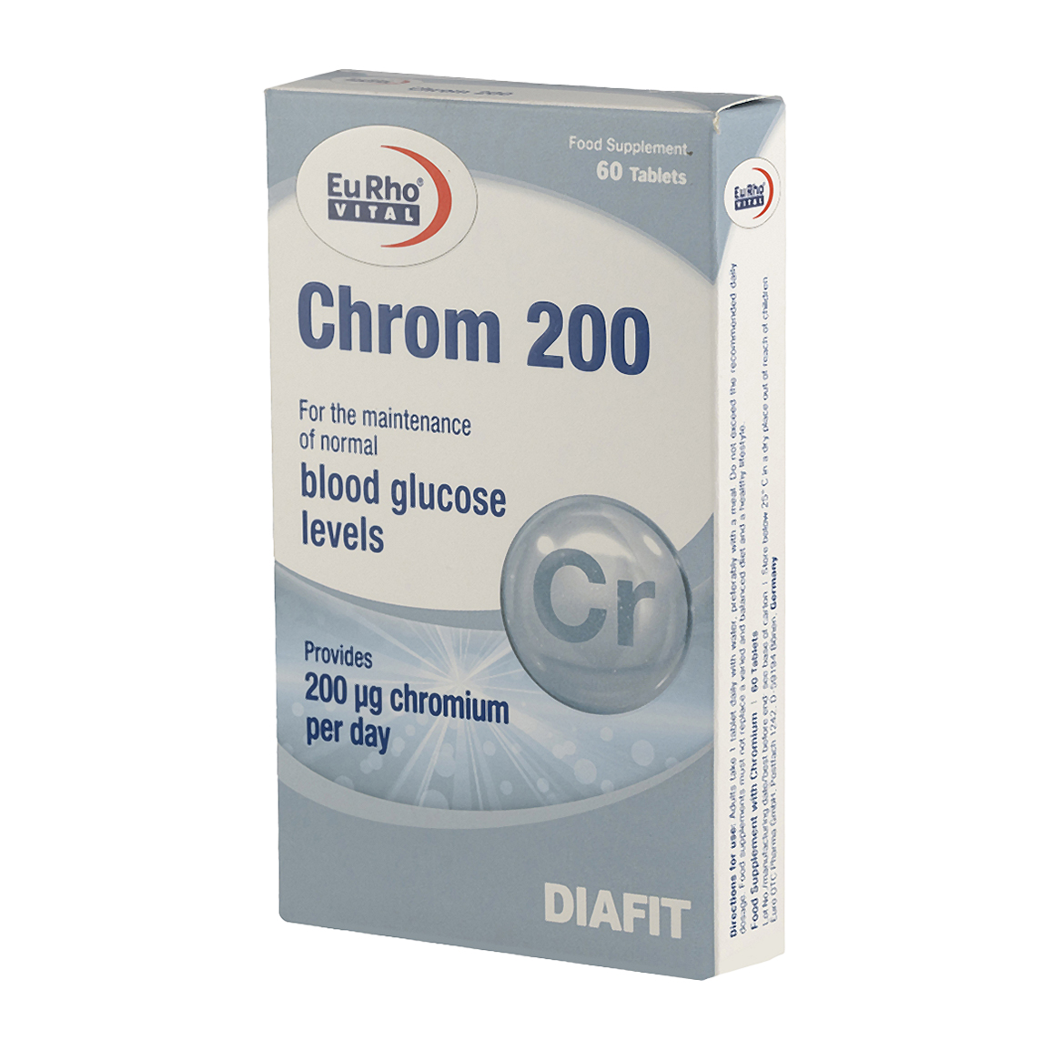 قرص Chrom 200 بسته 60 عددی