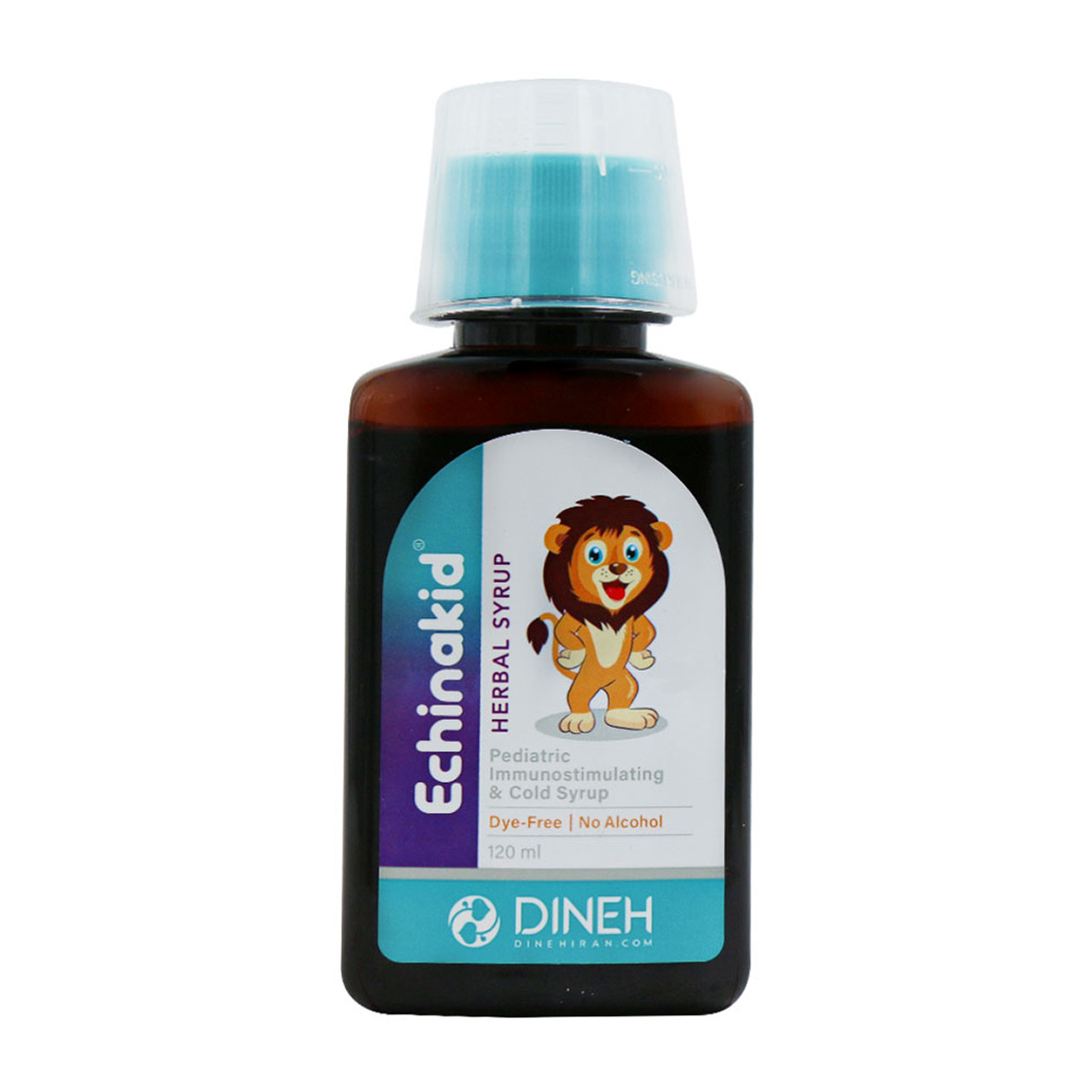 شربت گیاهی Echinakid حجم 120 میلی لیتر Dineh Echinakid Herbal Syrup 120 ml