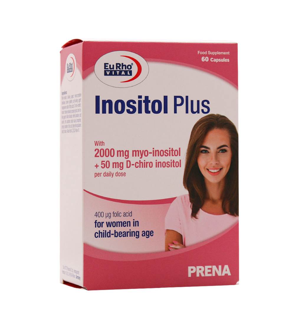 کپسول باروری مدل Inositol بسته 60 عددی
