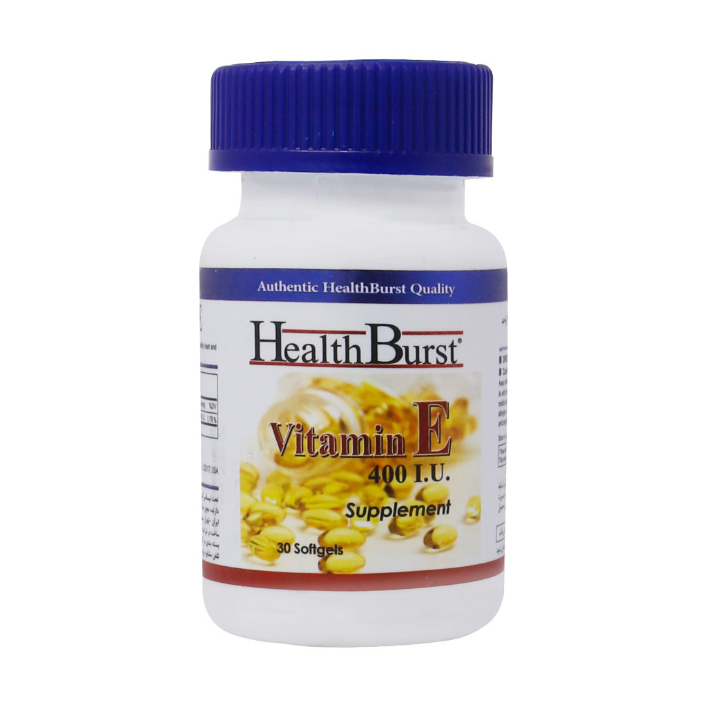 کپسول ژلاتینی Vitamin E 400 بسته 30 عددی