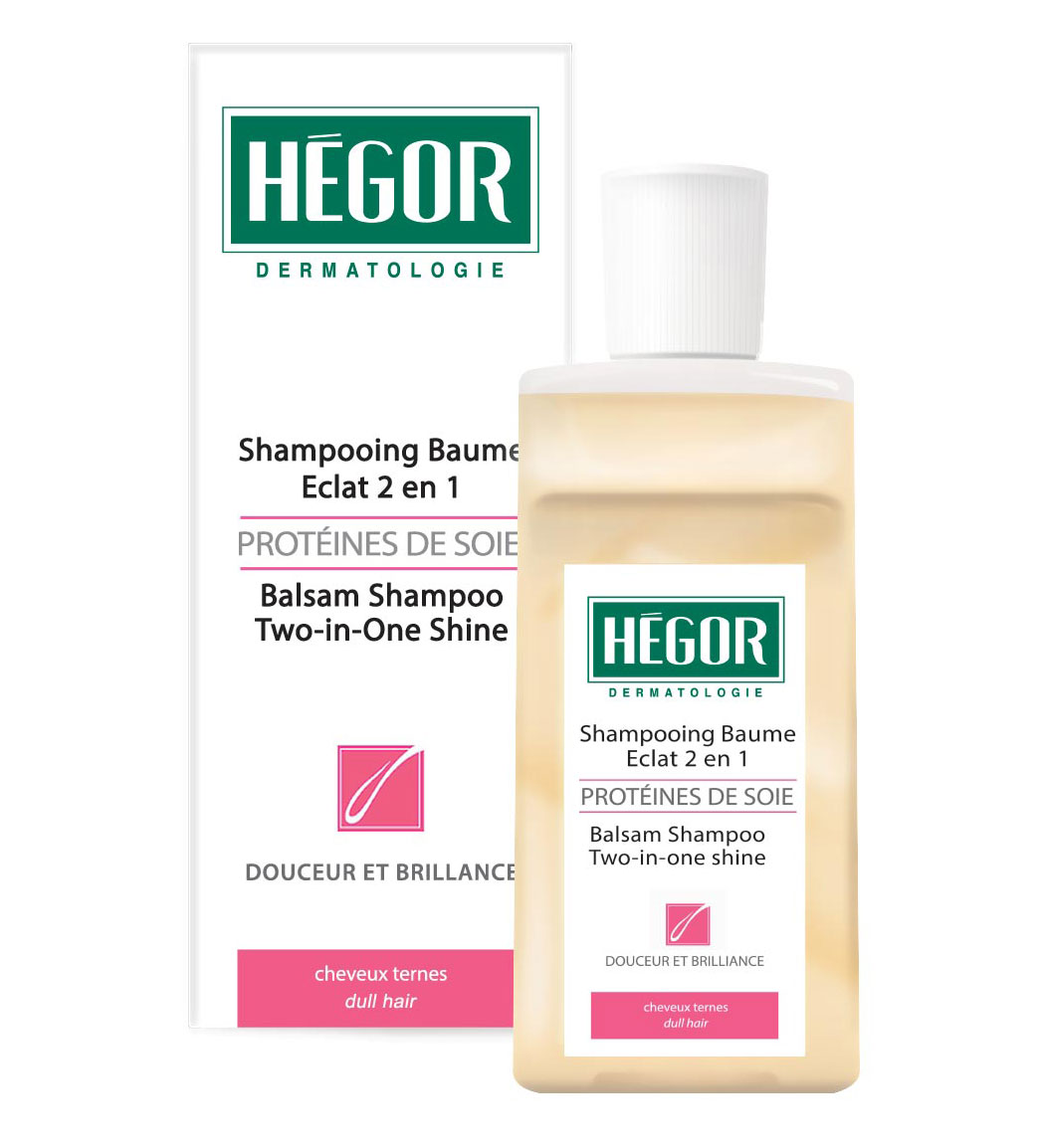 شامپو بالسام 2 در 1 تقویت کننده و براق کننده موی کدر 500میل