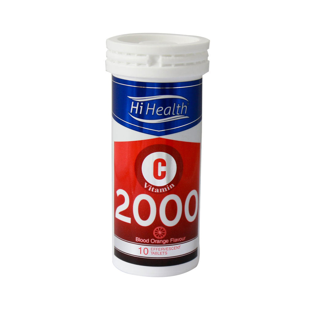قرص جوشان ویتامین C 2000 بسته 10 عددی