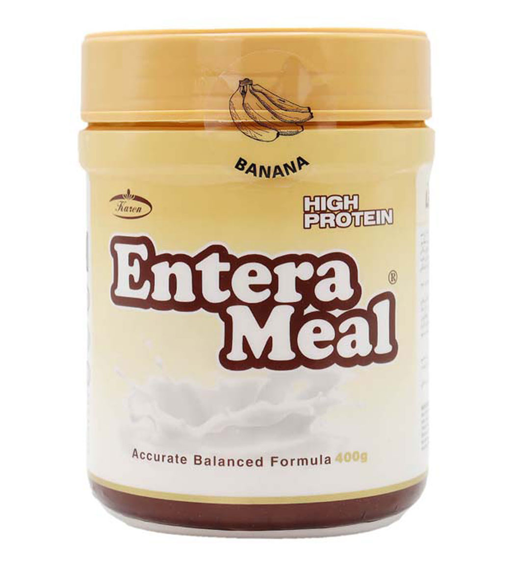 پودر پروتئین Entera Meal با طعم موز وزن 400 گرم