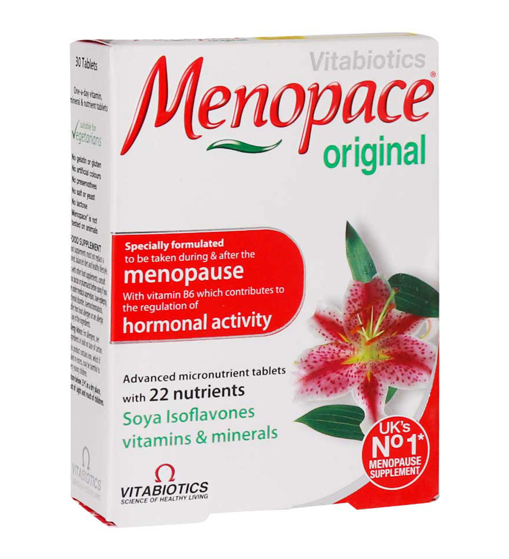 قرص Menopace Orginal مخصوص بانوان بسته 30 عددی