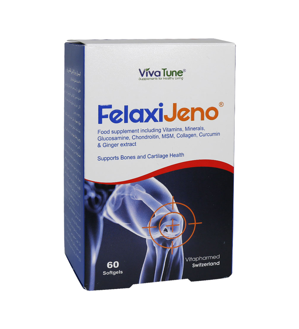 سافت ژل Felaxi Jeno بسته 60 عددی