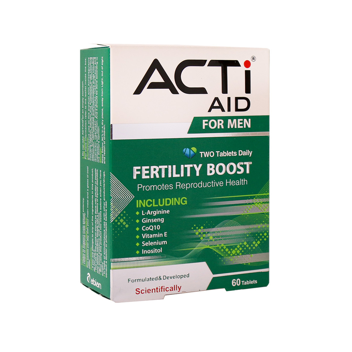 قرص اکتی اید برای اقایان  بسته 60 عددی