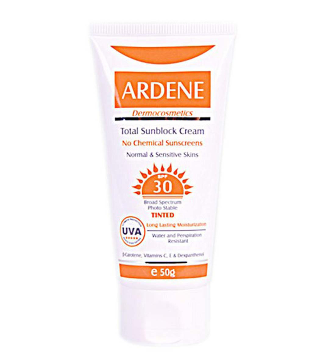 ضد آفتاب اس پی اف 30 رنگی فاقد جاذب های شیمیایی