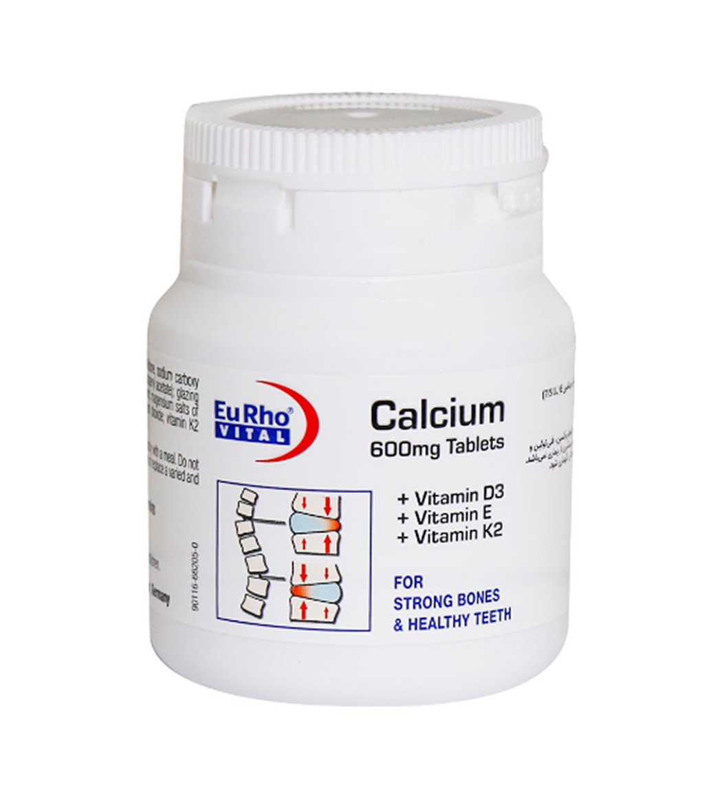 قرص کلسیم و ویتامین D3 تعداد 50 عدد