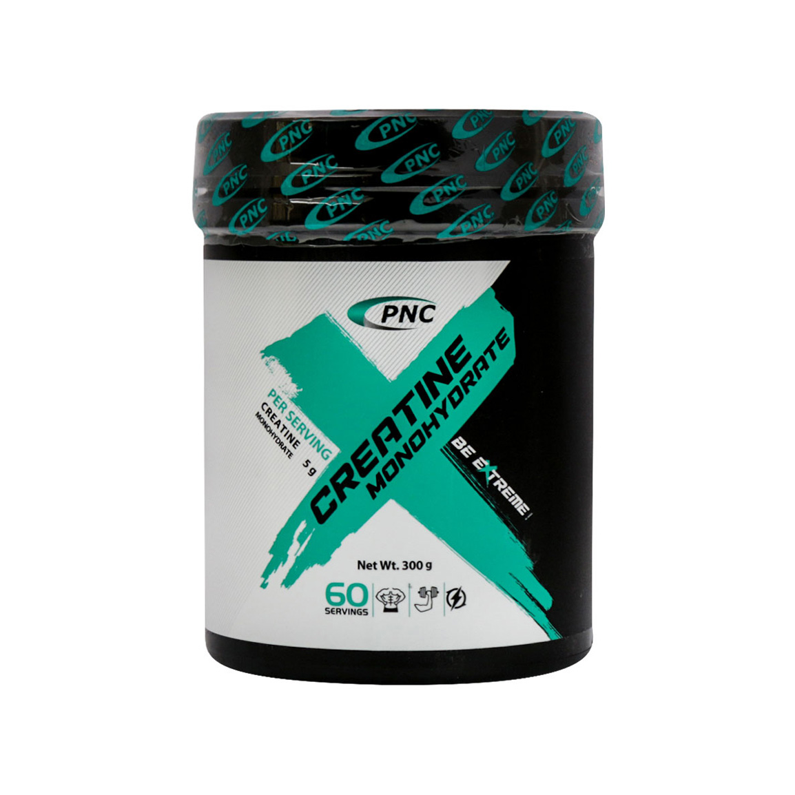 پودر کراتین مونوهیدرات پی ان سی وزن 300 گرم