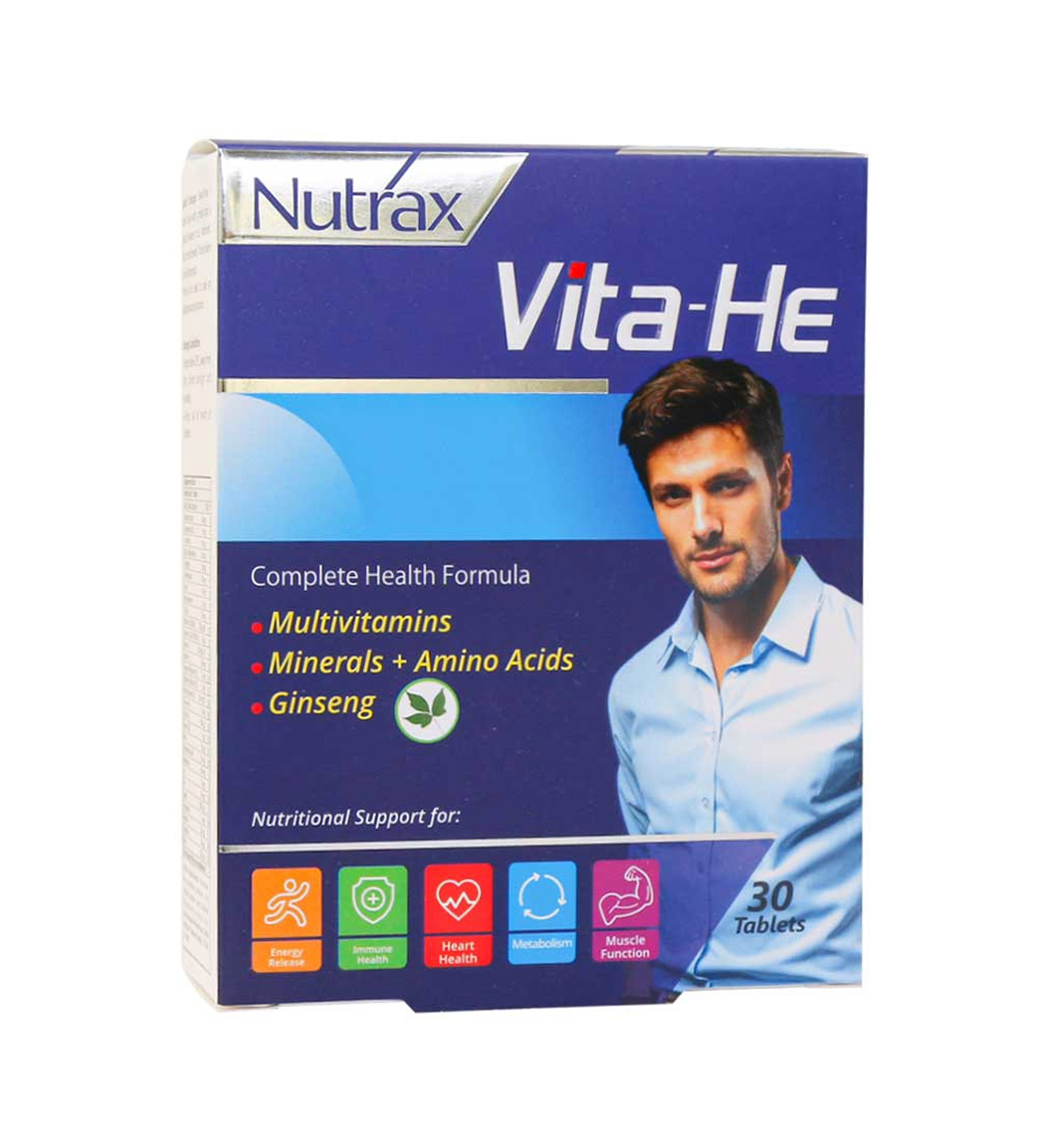 قرص مولتی ویتامین و مینرال ویتا هی بسته 30 عددی