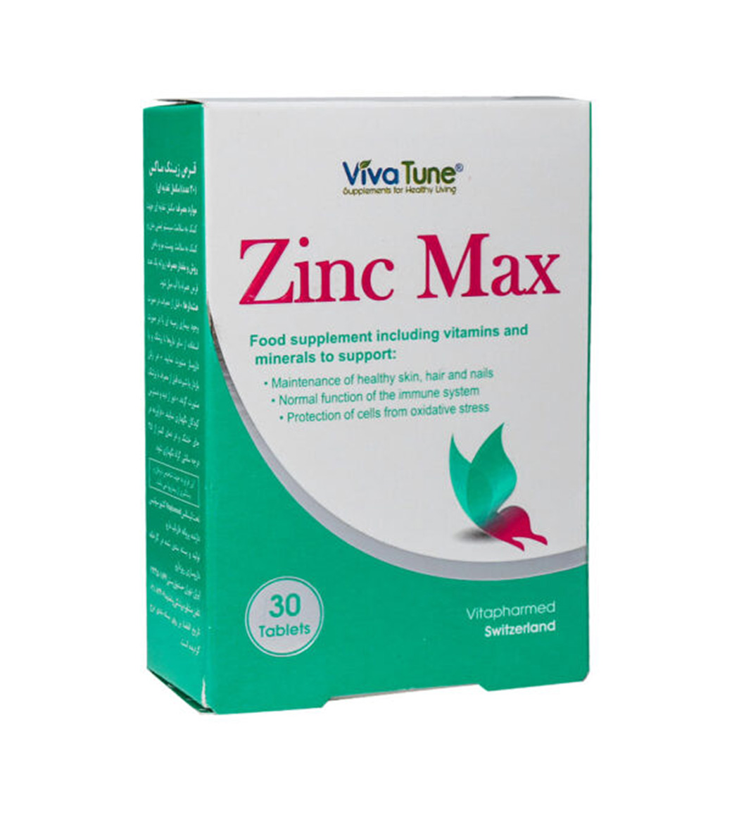 قرص زینک ماکس بسته 30 عددی