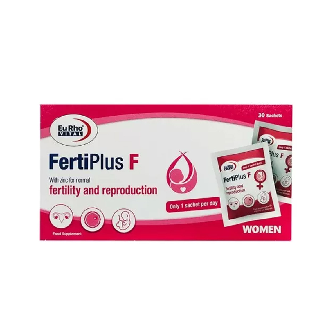 ساشه فرتی پلاس اف با طعم پرتقال بسته 30 عددی